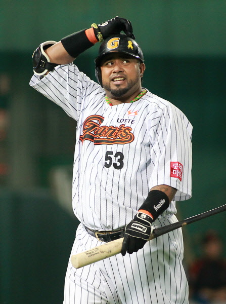 히메네스의 익살스런 표정